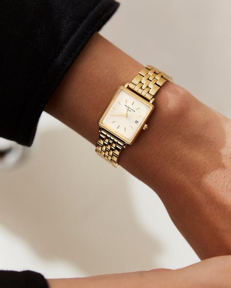 Rosefield Watches, Vintage Saat, Rosefield Watch, Bracelets Design, Watches Women Fashion, Square Watch, Women's Watch, Jewelry Inspo, Watch Collection