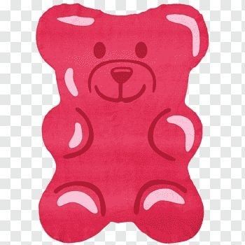 Gummy Bear Doodle, Gummy Bear Illustration, Gummy Bear Drawing, Teddy Bear Illustration, Polar Bear Drawing, Gummi Candy, Rug Tufting, Mannequin Art, Procreate Brushes Free