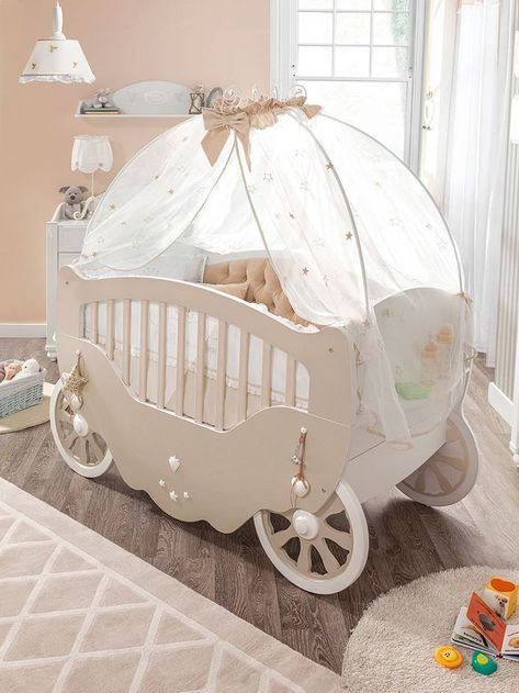 For you who are about to be a parent, welcoming your prospective baby must be the best feeling in the world! We understand that you may need ideas to build a nursery for your baby girl. Here are 33 adorable nursery ideas for you! White Crib, Baby Carriage, Baby Bedroom, Baby Furniture, Baby Decor, Baby Room Decor, Baby Cribs