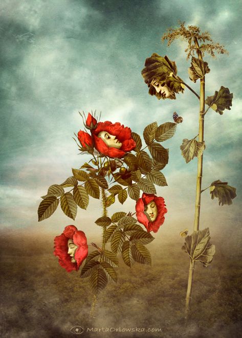 Fine Art Photography Conceptual, Surreal Flowers, Visual Illustration, Surealism Art, Illustration Story, Art Surreal, Art Surrealism, Surrealism Photography, Surrealism Painting