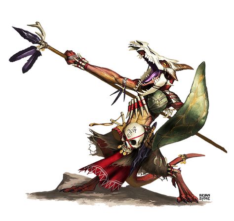 Out of the Frying Pan: Desert Dragonkin Kobold D&d, Kobold Press, Dnd Races, Fantasy Races, Dungeons And Dragons Characters, Fantasy Images, D&d Dungeons And Dragons, Fantasy Monster, Fantasy Warrior