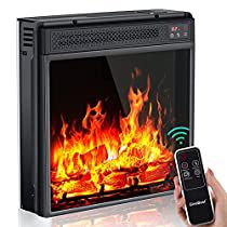 Check this out! Realistic Electric Fireplace, Electric Stove Heaters, Space Heater Fireplace, Fireplace Stove, Recessed Electric Fireplace, Stove Heater, Electric Fireplace Heater, Wall Mounted Heater, Small Fireplace