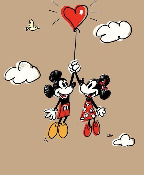 Mickey Mouse Aesthetic, Happy 2023, Disney Balloons, Minnie Mouse Images, Mickey Love, Mickey Balloons, Disney Valentines, Mickey Mouse Art, Disney Artists