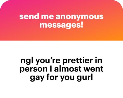 Ngl Message Ideas, Ngl Questions Ideas, Anonymous Message Ideas, Ngl Anonymous Message, Ig Notes, Iphone Wallpaper Planets, Message Ideas, Instagram Questions, Clever Captions