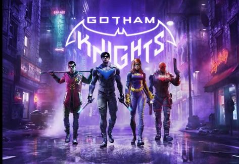 The Batman game that doesn't star Batman will be out this October but will there also be a new trailer at Sony's Sate of Play? Batman Game, Batman Arkham Games, Batman Games, Court Of Owls, Gotham Knights, Squad Game, Dark Comics, State Of Play, Batman Arkham