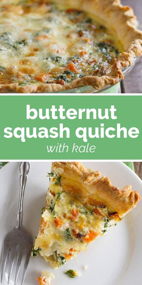 Squash Quiche Recipes, Butternut Squash Quiche, Butternut Squash Frittata, Squash Quiche, Squash Frittata, Butternut Squash Kale, Great Dinner Ideas, Savory Food, Frittata Recipes