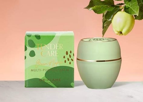 Tender Care Grüner Apfel Tender Care Oriflame, Produk Oriflame, Cosmetic Labels Design, Oriflame Beauty Products, Tender Care, Labels Design, Cosmetic Labels, Green Apple, Hair Oil