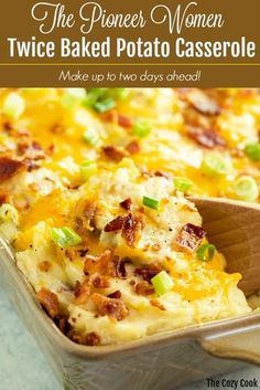 Twice Baked Potato Casserole, Twice Baked Potato, Mashed Potato Casserole, Twice Baked Potatoes Casserole, Loaded Mashed Potatoes, Baked Potato Casserole, Potato Recipes Side Dishes, Potatoe Casserole Recipes, Twice Baked