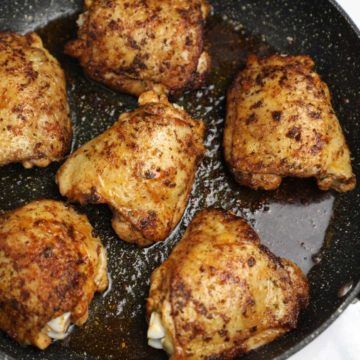 Bone In Chicken Thigh Recipes Stove Top, Stove Top Chicken Recipes, Stove Top Chicken Thighs, Chicken Pieces Recipes, Honey Soy Chicken Thighs, Stove Top Chicken Breast, Pan Seared Chicken Thighs, Meat Ideas, Stove Top Chicken