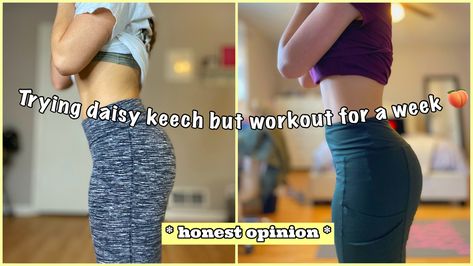 #workout #daisykeech #youtube Bubble Workout, Daisy Keech Bubble Workout, Daisy Keech 10 Min Hourglass Workout, Daisy Keech Rutina, Daisy Keech Flat Stomach Workout, Daisy Keech Ab Workout, But Workout, Workout Watch, Daisy Keech Workout But