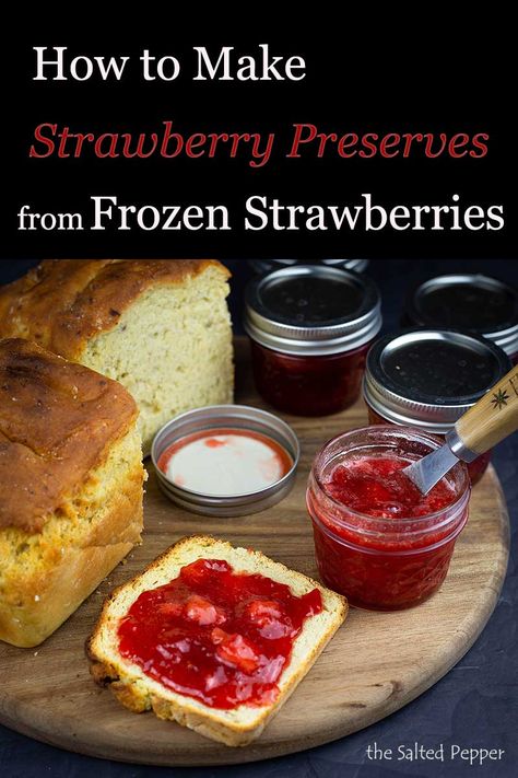 Strawberry Jelly From Frozen Strawberries, Strawberry Jam Frozen Strawberries, Frozen Strawberries Recipes Easy, Strawberry Jam Using Frozen Strawberries, Strawberry Preserves Recipe Easy, Strawberry Perseveres, How To Use Frozen Strawberries, Frozen Strawberry Jam Recipe, What To Make With Frozen Strawberries