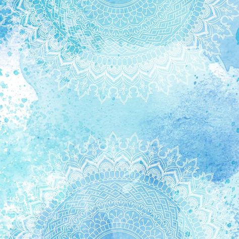 Mandala Art Background Design, Blue Mandala Wallpaper, Mandala Art Background, Free Vector Backgrounds, Mandala Wallpaper, Blue Mandala, Mandala Background, Background Powerpoint, Birthday Wallpaper