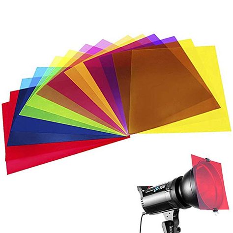 Subtractive Color, Light Filters, Light Film, Color Film, Video Lighting, Light Filter, Color Filter, Studio Photo, Plastic Sheets