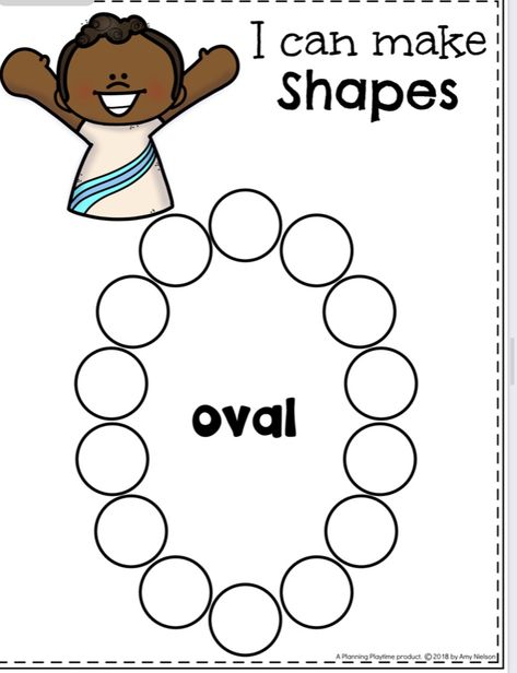 Oval Shape Worksheet, Oval Shape Crafts For Preschoolers, Oval Activities For Toddlers, Oval Shape Activities For Preschool, Oval Worksheet For Preschool, Oval Preschool Activities, Oval Activities For Preschool, Shapes Preschool Printables, Toddler Journal