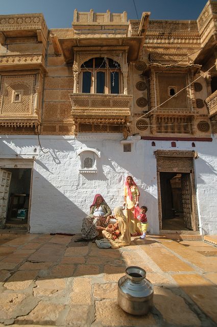 Jaisalmer Rajasthan Street, India Architecture, Amazing India, India Photography, Goa India, India People, Jaisalmer, North India, Indian Architecture