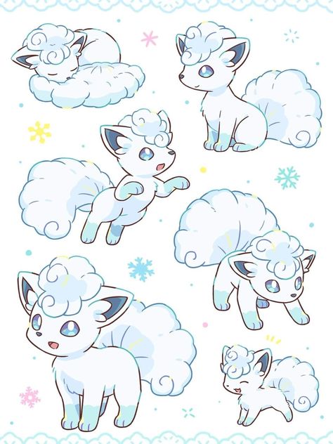 Sew Plushies, Ninetales Pokemon, Balan Wonderworld, Artist Cartoon, Pokemon Photo, Pokemon Fusion Art, Oc Pokemon, Anime Games, Pokemon Tattoo