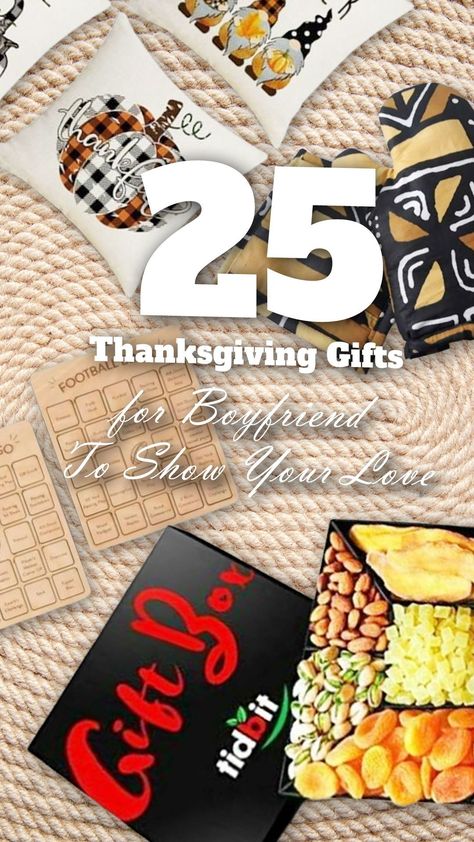 The thanksgiving gifts for boyfriend could be anything like food, clothes, furniture, and many items to utilize. The most important thing is you give it because you love him so much. The purpose of the gift is not just to symbolize your love. It is also to maintain the quality of your relationship. #giftsforboyfriend #giftsforboyfriendvalentinesday #giftsforboyfriendbirthday #giftsforboyfriendvalentines #giftsforboyfriendonvalentinesday #giftsforboyfriendanniversary Thanksgiving Gift Ideas For Boyfriend, Thankful Basket For Boyfriend, Thanksgiving Gift For Boyfriend, Thanksgiving Gifts For Boyfriend, New Boyfriend Gifts, Engraved Wallet Insert, Thanksgiving Football, Clothes Furniture, Gift For Your Boyfriend