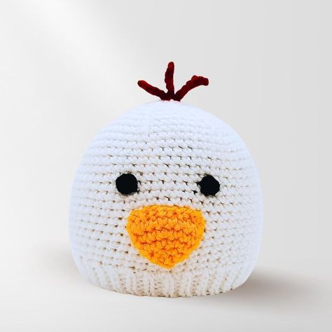 Free chicken crochet pattern