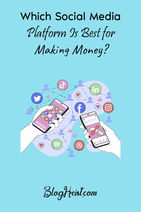 Most of us use social media platforms for entertainment and gathering news online. But do you need to know which social media platform is best for making money? This article will show you the best social media platform to make money! Whenever you log into your social media, you see hundreds of influencers going viral […] The post Which Social Media Platform Is Best for Making Money? appeared first on BlogHeist. Which Social Media Platform, Making Money On Social Media, Pinterest App, Money Ideas, Going Viral, Sponsored Content, Media Platform, Social Media Channels, Social Media Site