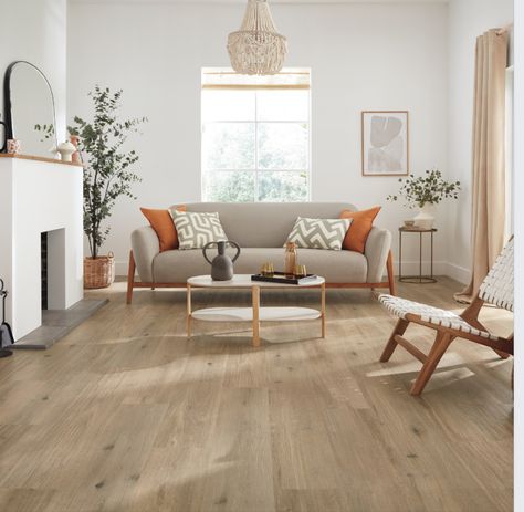 Oak Floor Living Room, Light Oak Floors, Luxury Vinyl Flooring, Flooring Options, Oak Floors, Light Oak, Luxury Vinyl, Interior Inspo, House Inspo