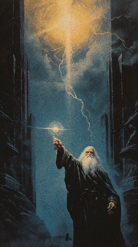 80's Dark Fantasy Art, Wizard Images, Retro Fantasy Art, Wizard Painting, Dark Fairytale Aesthetic, Wizard Aesthetic, Shadow Wizard Money Gang, Mousepad Design, Wizard Drawings