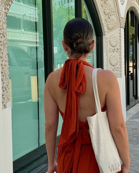 Slinky & Soft ☁️🤍 Stay cool and breezy in the pima cotton Violeta jumpsuit - #villamelina #jumpsuit #travelstyle #sustainablefashion Terracotta Jumpsuit, Day To Night, To Night, Night Looks, Casual Dinner Outfit, Top Sales, Stay Cool, Minimalist Outfit, Wrap Skirt