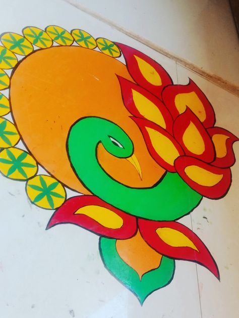 Rangoli#oilpaint#diwali#artwork Oil Paint Rangoli, Diwali Artwork, Paint Rangoli, Flower Rangoli, Diwali, Flower Painting, Oil Painting, Mario Characters, Paint