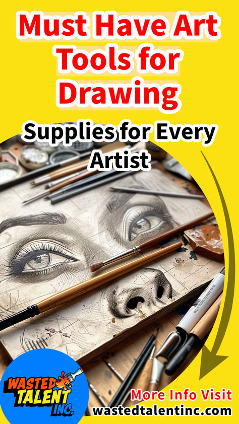 Discover the must have art tools for drawing, including pencils, blending stumps, and Conté sticks. Learn maintenance tips to keep your supplies in top condition.| Art tools drawing sketch | art tools for drawing | art tools drawing | art tools drawing products | art tools drawing pens | art tools drawing pencils | drawing materials tools art supplies | drawing materials | drawing materials art supplies | drawing materials tools | drawing materials art | drawing materials for beginners Drawing Supplies For Beginners, Drawing Materials Art Supplies, Cool Art Supplies, Art Materials Drawing, Best Art Supplies, Drawing Materials, Tools Art, Drawing Pens, Tools Drawing