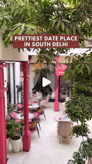 Instagrammable Cafe, Places To Visit In Delhi, Greek Cafe, Mezze Platter, Sri Aurobindo, Pad Thai Noodles, Thai Noodles, Breakfast Menu, Instagrammable Places