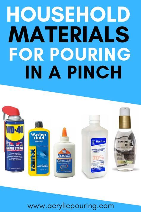 Here are a few things you can use for pouring substitutes for those additives that can be found in your own home! via @acrylicpouring Home Art Painting, Pour Painting Techniques, Cuadros Diy, Acrylic Pouring Techniques, Flow Painting, Resin Art Painting, Painting Canvases, Acrylic Pouring Art, Fluid Acrylic Painting