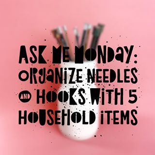 This week on Ask Me Monday we chat organization. while we’re all hunkering down at home, we may find ourselves with time to wrangle those craft supplies. In this episode, I show how to organize knitting needles, crochet hooks and more, using 5 household items. Watch live on Facebook at 12pmCT, or the replay anytime after. Hope to see you there!  This episode and post brought to you thanks to the support of @knitterpride Hook Storage Ideas, Sock Recipe, How To Knit Socks, Crochet Hook Storage, Knitting Needle Storage, Lotion Containers, Lip Balm Containers, Knitting Basics, Double Pointed Needles