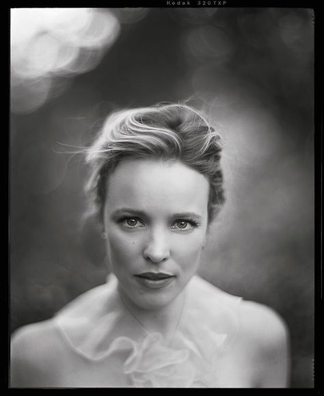 The beautiful #rachelmcadams shot on large format 4x5 for @hollywoodreporter ✨ // MU @kayleenmcadams ❤️ H @marktownsend1, styling @robzangardi // #thehollywoodreporter #beautyissue #blackandwhite #largeformat #THRbeauty #filmphotography #graflex #wearetherhoads Tilt Shift Portrait, Medium Format Photography, Large Format Photography, Dark Portrait, Alternative Photography, Photo Class, Film Photography Tips, 35mm Photography, Comfort Women