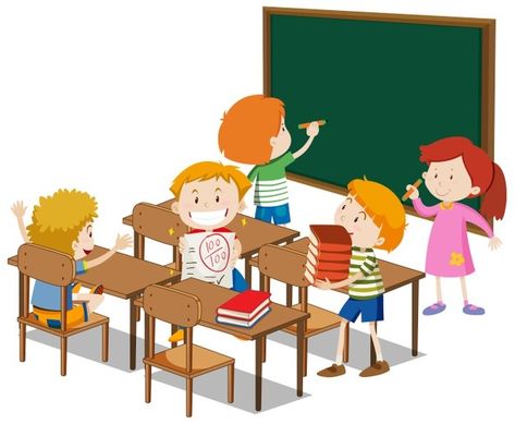 Free Vector | Empty school class - background for video conferencing Class Background, Classroom Scene, Cartoon Inspiration, Classroom Interior, Classroom Background, Classroom Clipart, Sick Boy, School Assemblies, Happy New Year Banner