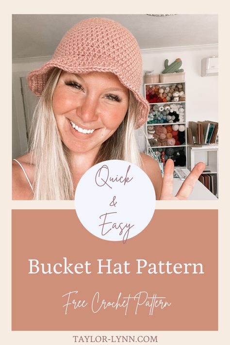 Basic Crochet Bucket Hat Pattern - Crochet Beanie Bucket Hat, Flower Bucket Hat Crochet Pattern, Crochet Hat Patterns For Women Free, Brimmed Hat Crochet Pattern, Crochet Bucket Hat Free Pattern Diagram, How To Crochet A Brim On A Hat, Daisy Crochet Bucket Hat, Basic Bucket Hat Crochet Pattern, Crochet Patterns Free Bucket Hat