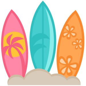 Svgs Free, Surf Party, Beach Clipart, Fiesta Tropical, Free Svgs, Summer Clipart, Hawaiian Party, Scrapbooking Photo, Tropical Party