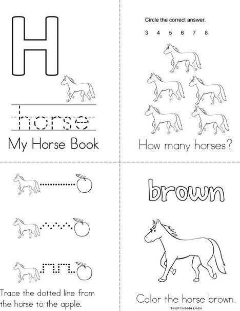 Horse Worksheets Preschool, Horse Worksheets Free Printable, Horse Activities For Preschool, Horse Worksheets, Prek Lessons, Western Writing, Homeschool Units, Pre K Lesson Plans, Writing Activities For Preschoolers