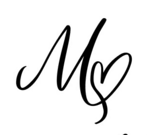 Lorelei Aesthetic, Signature Letters, M Lettering, Fancy Letter M, M Tattoo, In Loving Memory Tattoos, Little Miss Characters, M Initial, M Tattoos