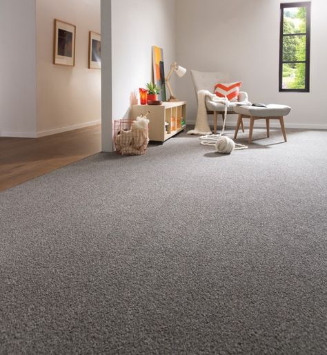 The perfect carpet colours to warm you up this winter - The Interiors Addict Grey Carpet Living Room, Grey Carpet Bedroom, Light Gray Carpet, Gray Carpet, Interior Hotel, Living Room Decor Gray, Hallway Carpet Runners, Carpet Trends, Brown Carpet