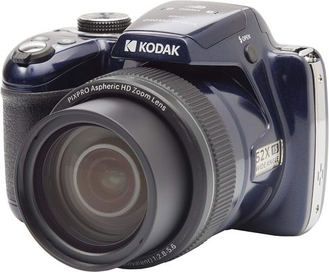 Optical zoom x52 -24-1248 mm
    BSCI CMOS SENSOR 16MP
    WiFi Photo Bridge, Bridge Camera, Kodak Pixpro, Blue Night, Camera Cover, Digital Cameras, Focal Length, Shutter Speed, Rechargeable Batteries