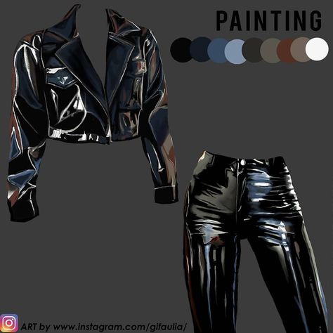 Pants Tutorial, Pants Drawing, Leather Pants Outfit, Props Art, Human Anatomy Drawing, Ipad Drawings, Coloring Tips, Digital Art Beginner, Drawing Anime Clothes