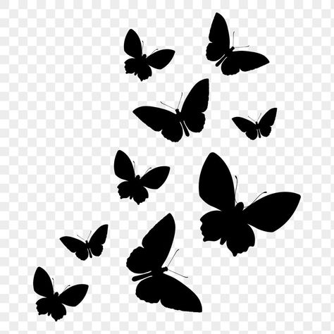 Butterfly Png Black, Butterflies Png, Tattoo Png, Png Butterfly, Silhouette Butterfly, About Butterfly, Butterfly Silhouette, Butterfly Png, Butterfly Background