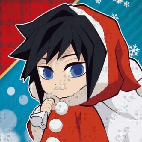 giyuu tomioka christmas icon — demon slayer Giyuu Christmas, Demon Slayer, Christmas, Anime