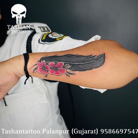 TashanTattoo
AshokTattooWala
S.4.5,Tirupati plaza
Opp. New bus stand
Near gd modi collage
Palanpur (gujrat)
9586697547
9687533310 Feather Coverup Tattoo, Pretty Tattoo, Coverup Tattoo, Chalcedony Bracelet, Feather Tattoo, Cover Up Tattoo, Up Tattoos, Pretty Tattoos, Tatting