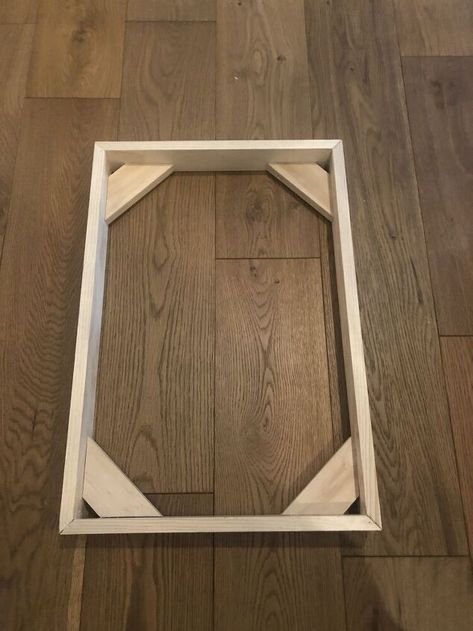 Picture Frame Alternative, How To Make Picture Frames Diy, Frame Alternatives, Diy Canvas Frame, Seeking Lavender Lane, Floating Canvas Frame, Cuadros Diy, نباتات منزلية, Picture Wall Art