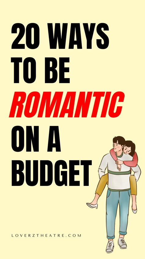 Finding creative ways to be more romantic in a relationship is a good way to show utmost love and care for your partner without spending much. If you are looking for the best dating tips on ways to be romantic on a budget, check out these 20 ways to be romantic on the cheap. Best romantic dates on a tiny budget How To Add Romance To A Relationship, Romantic Ways To Ask Someone Out, How To Date, Ways To Be Romantic, Texting First, Teenage Dating, Night Date Ideas, Romanticing Life, How To Be Romantic