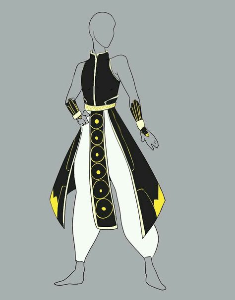 Male outfit Male Outfit, Art Outfits, Clothing Design Sketches, Drawing Anime Clothes, 캐릭터 드로잉, Hero Costumes, Fantasy Costumes, Guy Drawing, Fashion Design Drawings