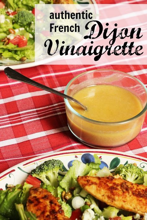 Dijon Vinaigrette Recipe - Good Cheap Eats Dijon Vinaigrette Dressing, Vinaigrette Recipes Easy, Recipe Easy Quick, Cheese Course, Dijon Vinaigrette, Vinaigrette Recipe, Budget Recipes, Homemade Salads, Pasta Salads