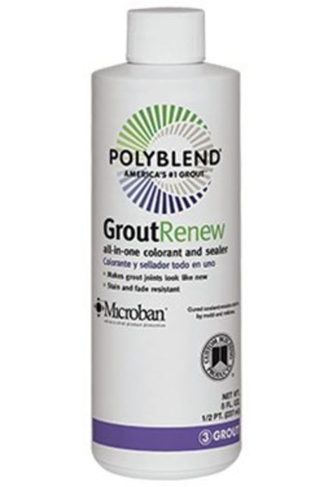 How to Renew Old Gross Grout & Make It Look New Again | Apartment Therapy Polyblend Grout, Polyblend Grout Renew, Grout Renew, Grout Paint, Grout Stain, Epoxy Grout, Clean Mama, Porous Materials, Clean Tile