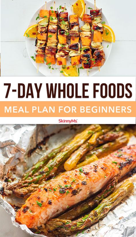 What Are Whole Foods, Easy Vegetarian Dinner Recipes, Whole Foods Meal Plan, Slow Cooker Balsamic Chicken, Clean Dinner Recipes, Vegetarian Dinner Recipes, Rich Recipes, Meal Plan For Beginners, Easy Vegetarian Dinner