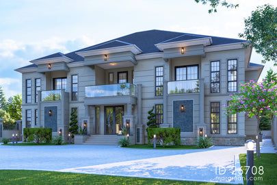 Emporio Architect, Double Storey House, Villa Bali, Classical House, Rustic House Plans, Mansion House, Mansion Designs, Beach House Plans, Building House Plans Designs